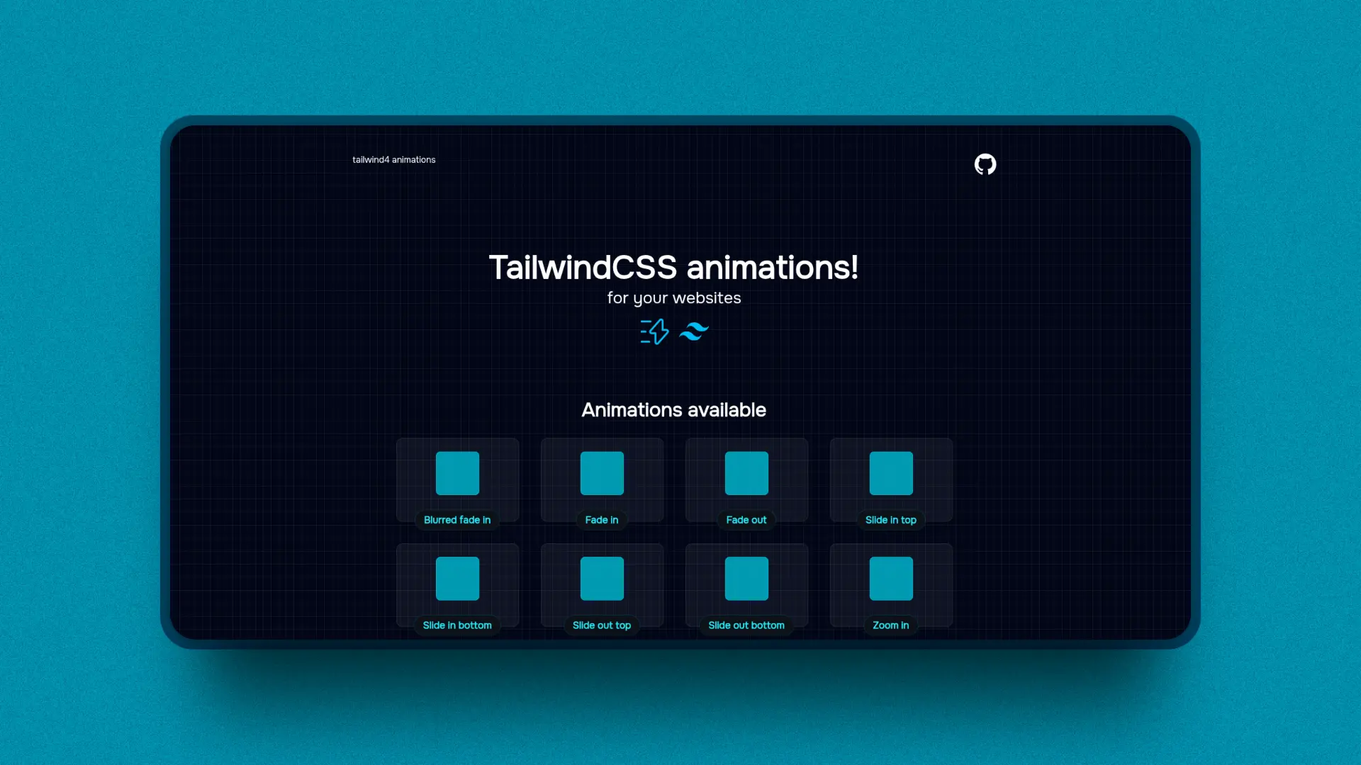Tailwind4 Animations - Animaciones con Tailwind CSS
